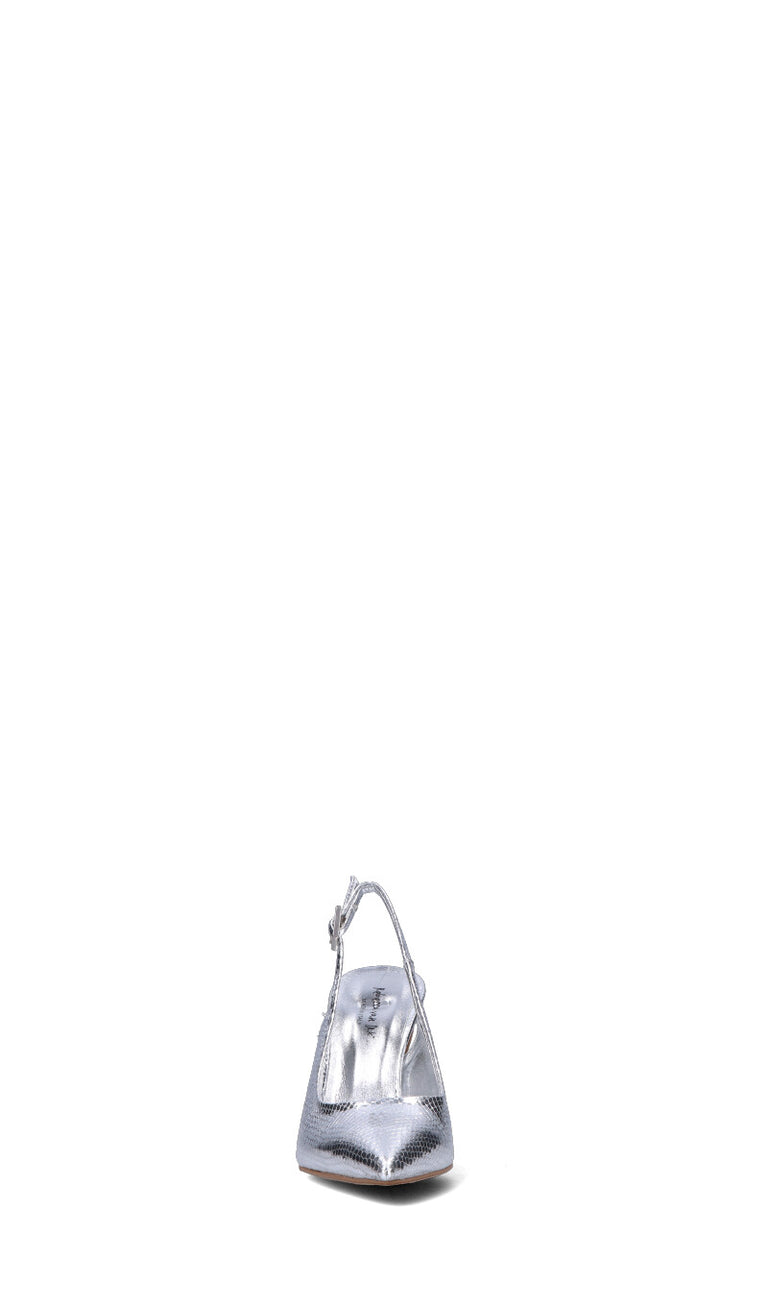 REBECCA VAN DIK Slingback donna argento