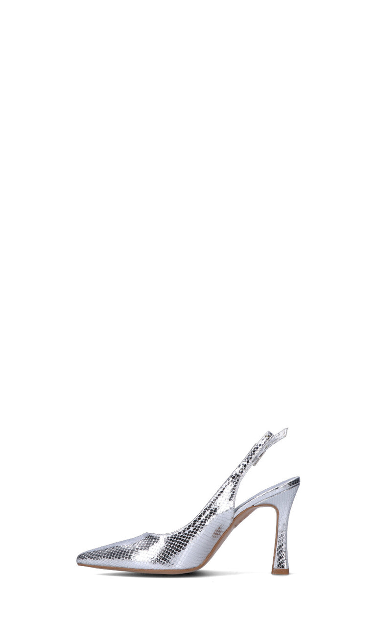 REBECCA VAN DIK Slingback donna argento