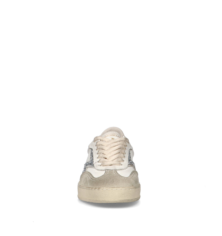 MOACONCEPT Sneaker donna bianca in pelle