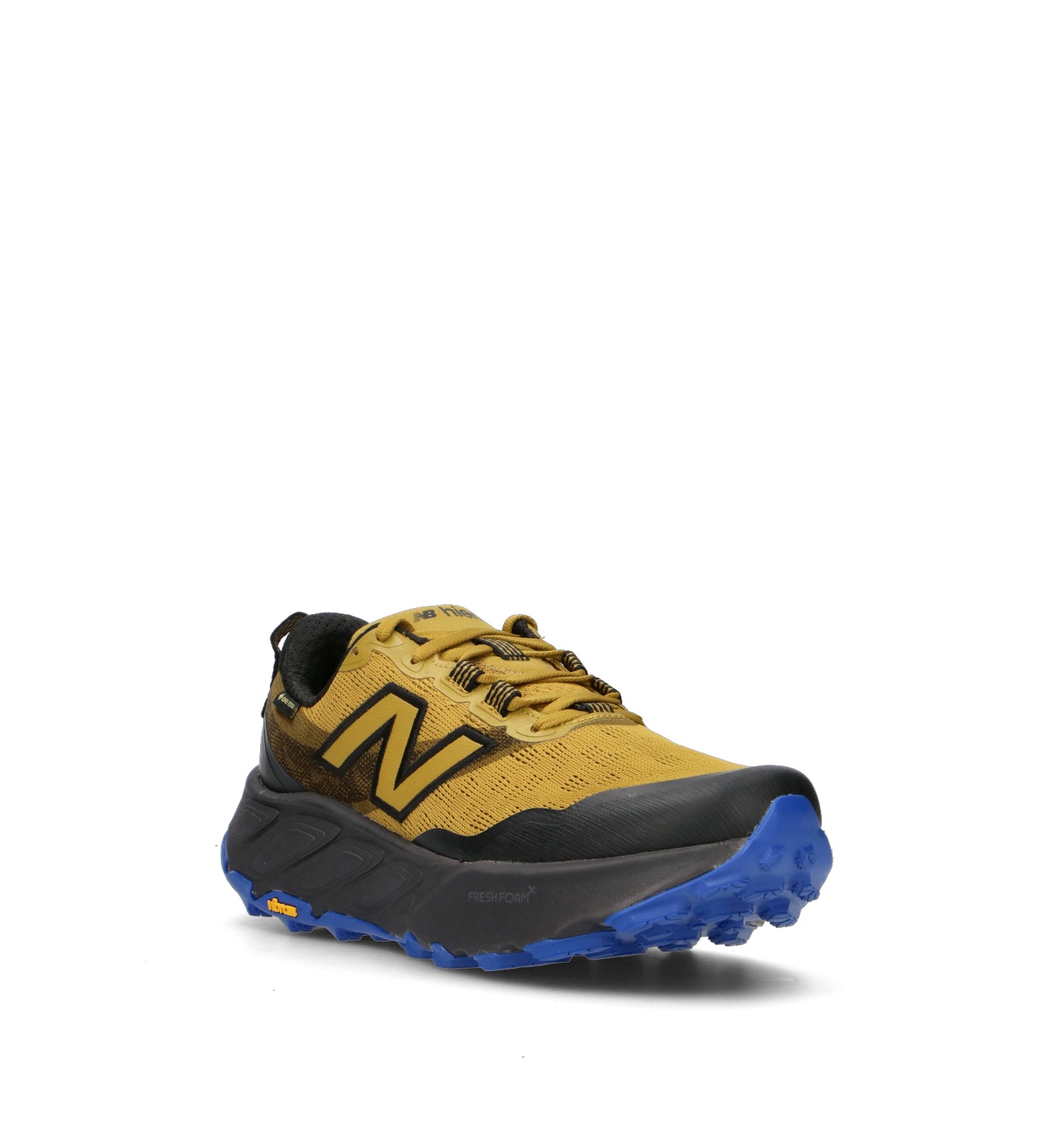 NEW BALANCE HIERRO Scarpa trail running donna gialla in gore-tex