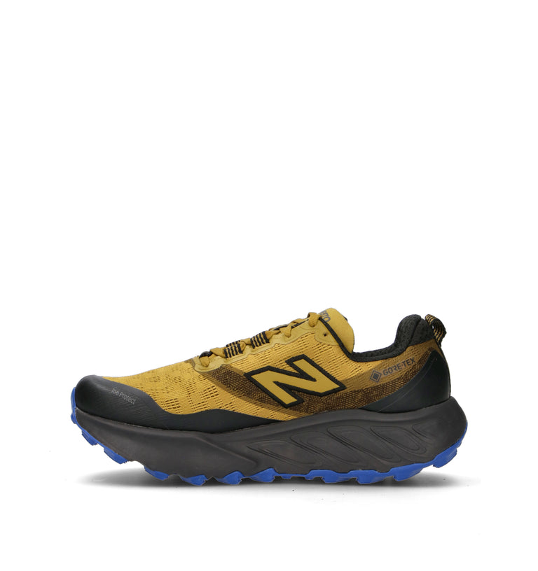 NEW BALANCE HIERRO Scarpa trail running donna gialla in gore-tex
