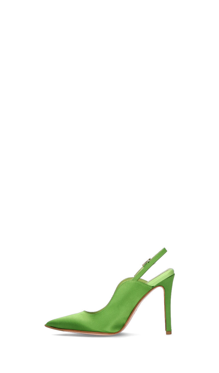 POESIE VENEZIANE Slingback donna verde