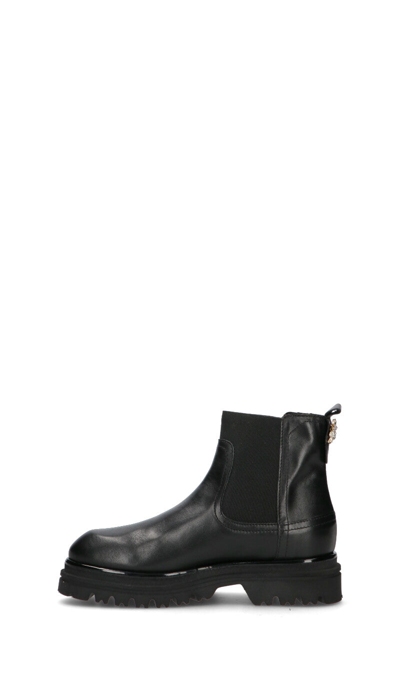 GIO+ Tronchetto donna nero in pelle