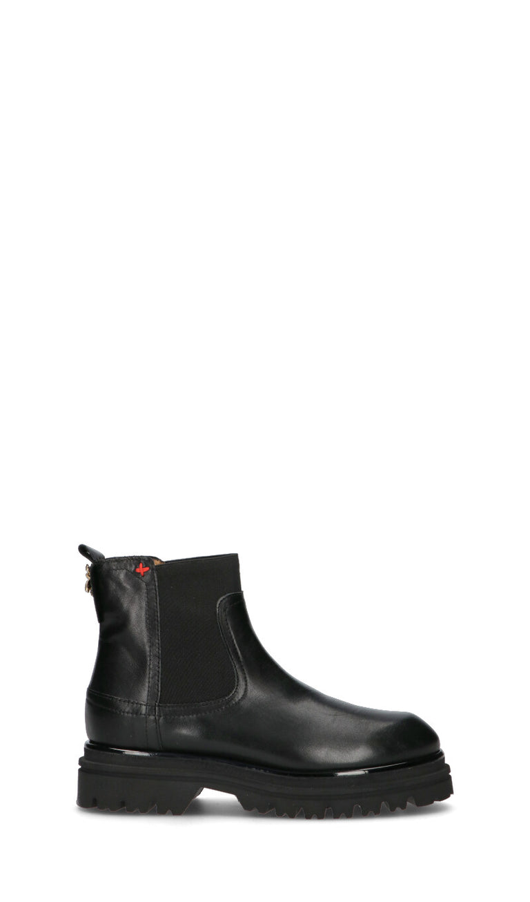 GIO+ Tronchetto donna nero in pelle