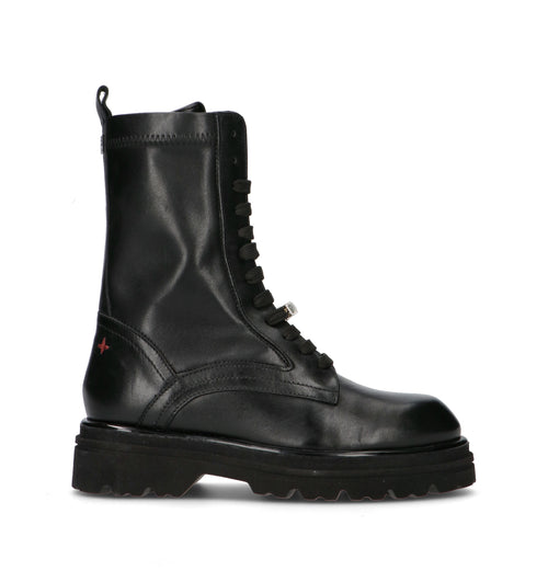 GIO+ Anfibio donna nero in pelle
