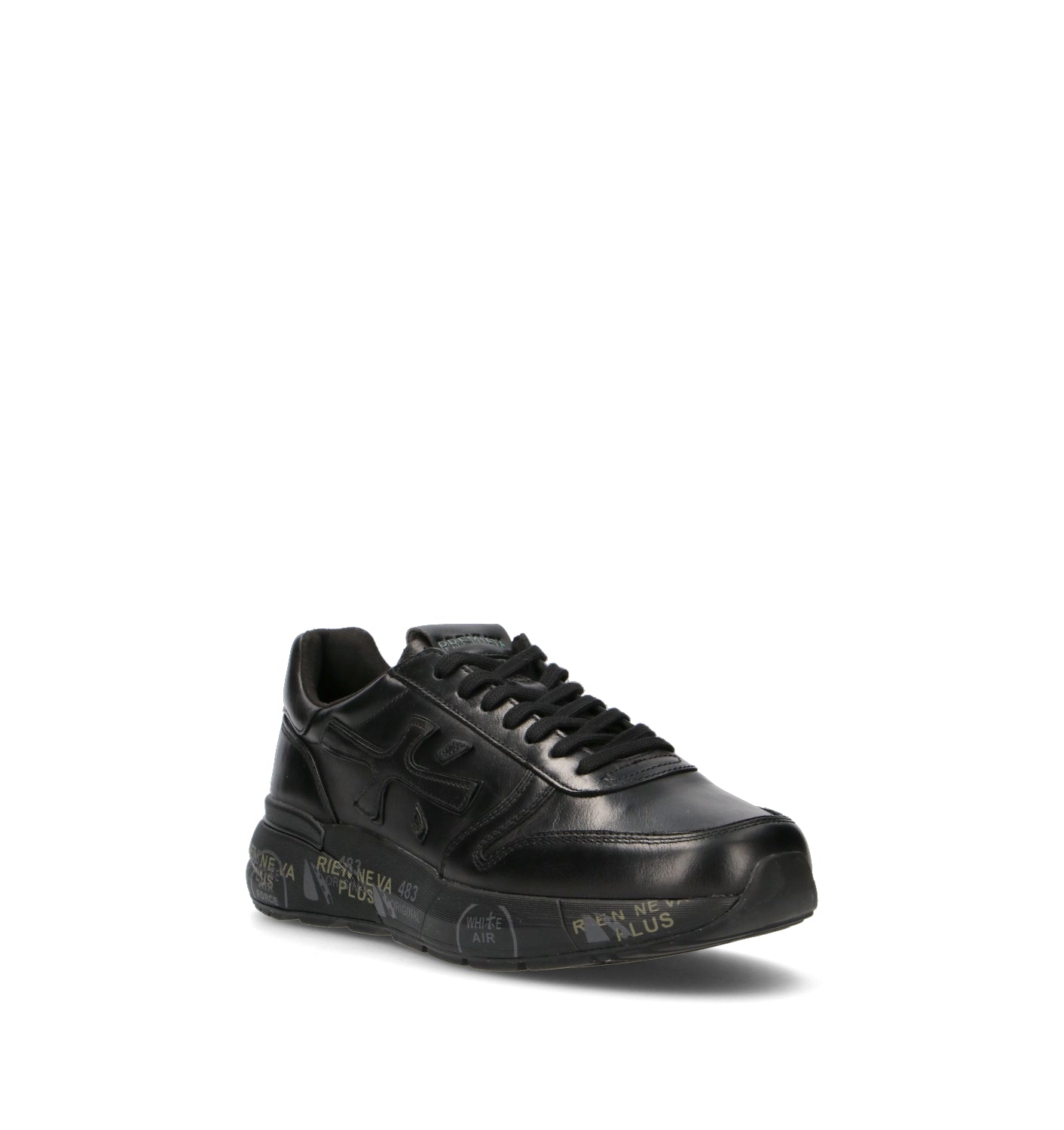 PREMIATA Sneaker uomo nera in pelle