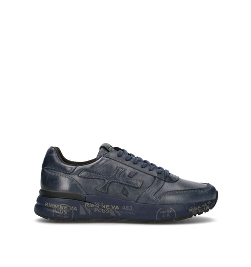 PREMIATA Sneaker uomo blu in pelle