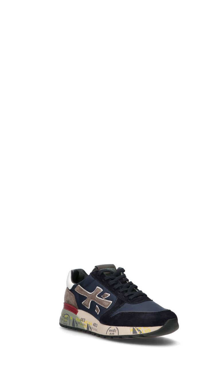 PREMIATA Sneaker uomo blu in pelle – Quellogiusto