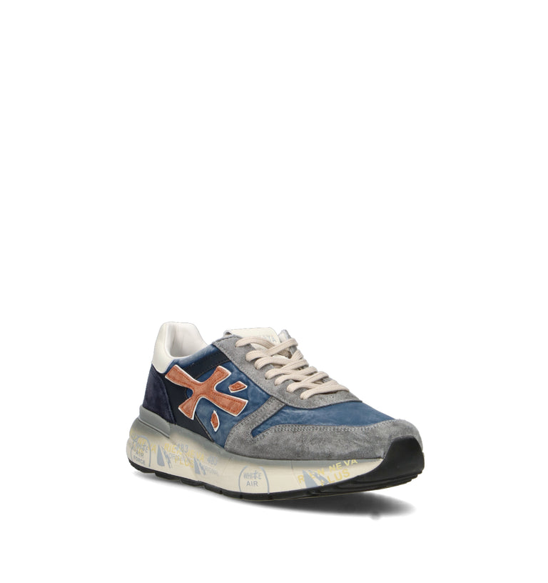 PREMIATA Sneaker uomo blu/grigia
