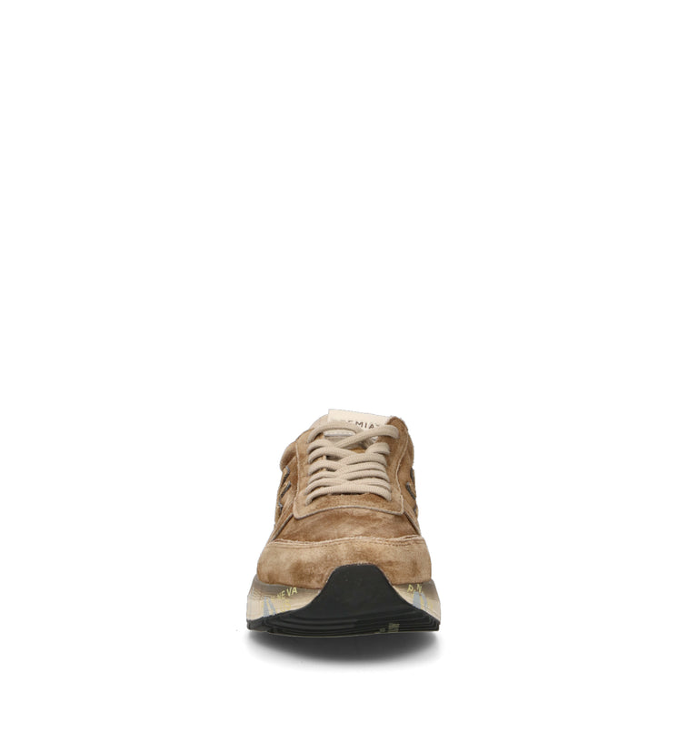 PREMIATA Sneaker uomo cammello in suede