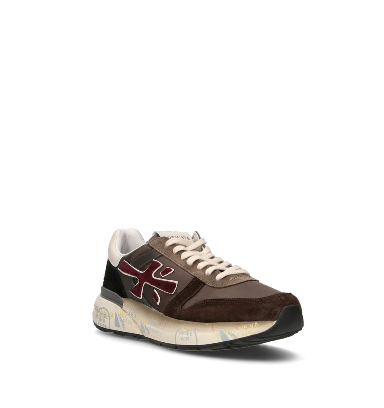 PREMIATA Sneaker uomo taupe in suede