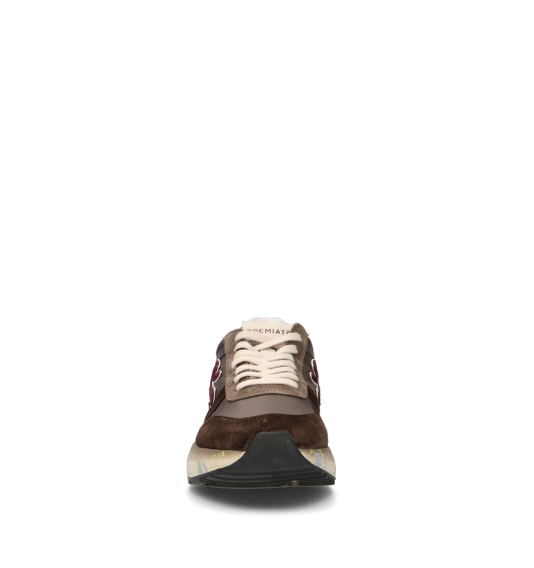 PREMIATA Sneaker uomo taupe in suede