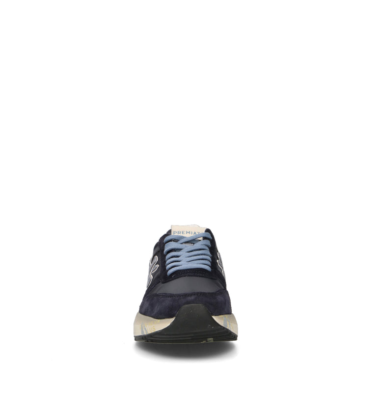 PREMIATA Sneaker uomo blu in suede