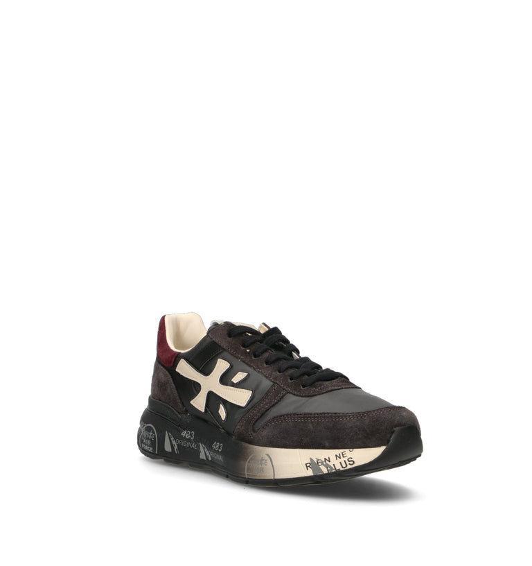 PREMIATA Sneaker uomo nera in suede