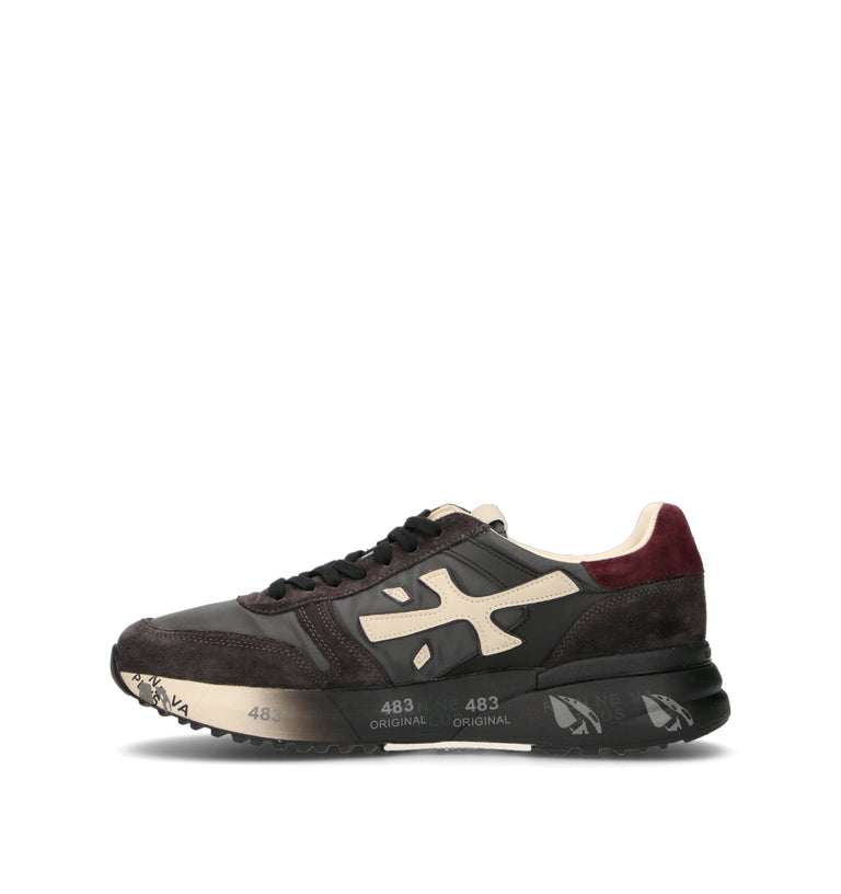PREMIATA Sneaker uomo nera in suede