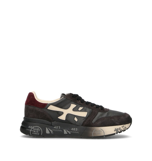 PREMIATA Sneaker uomo nera in suede