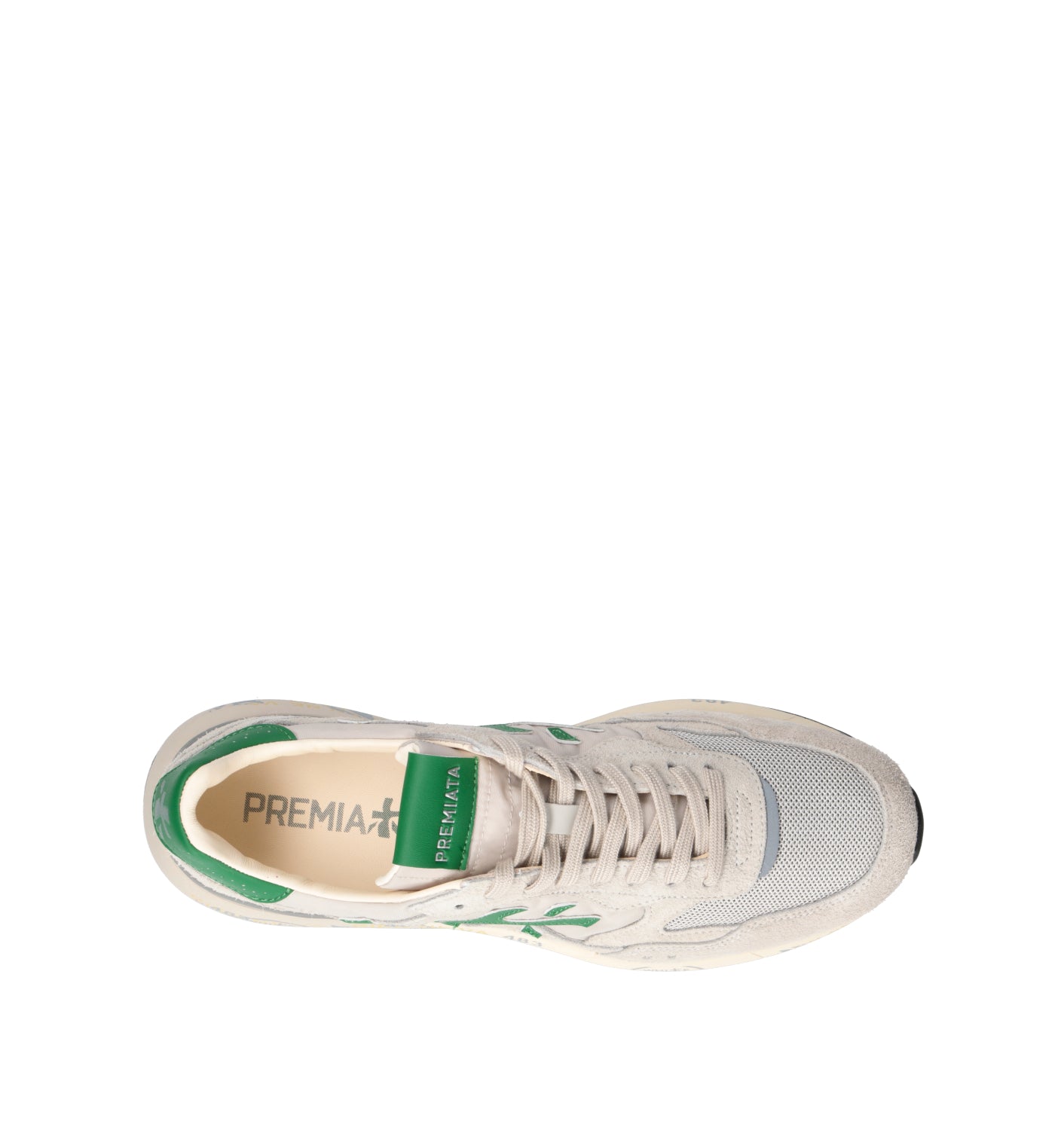 PREMIATA Sneaker uomo grigia/verde
