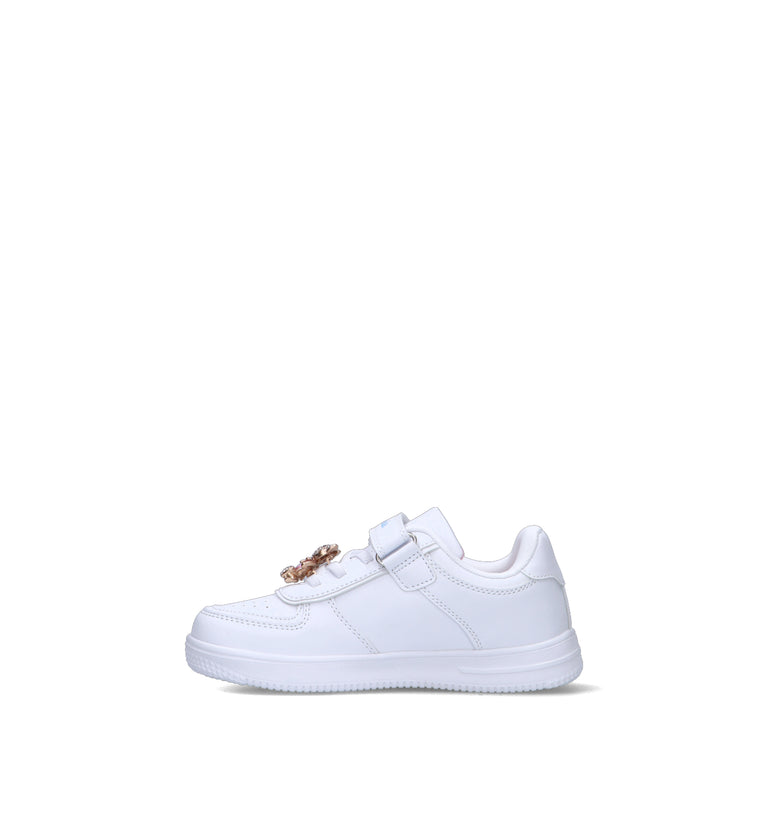 MELANIA Sneaker bimba bianca