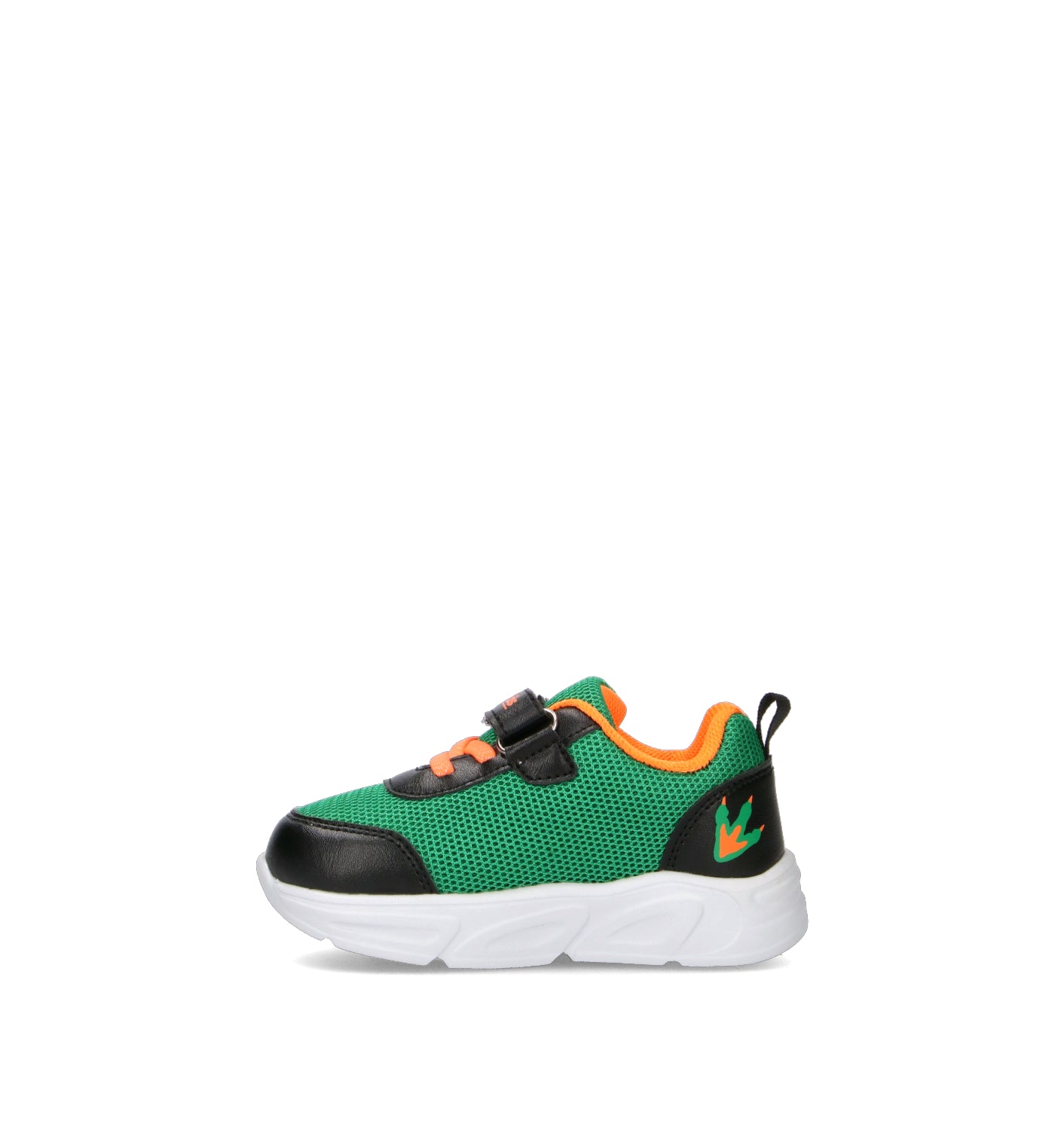 MELANIA Sneaker bimbo verde con luci