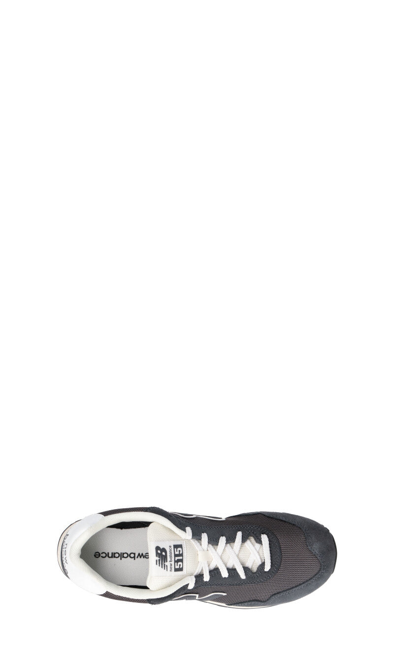 NEW BALANCE 515 Sneaker uomo nera e marrone in suede