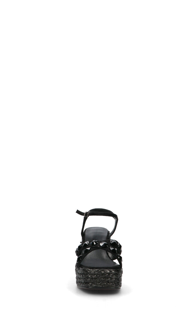 MANUFACTURE D'ESSAI Sandalo donna nero