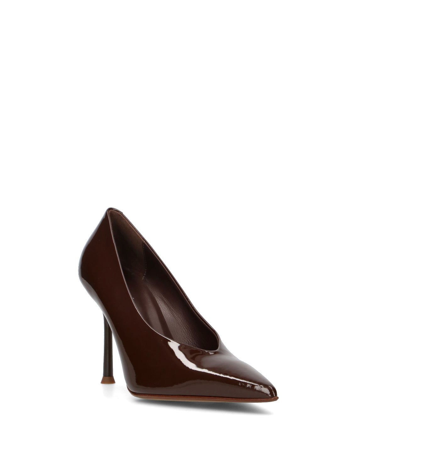 SERGIO LEVANTESI Décolleté donna testa di moro in pelle