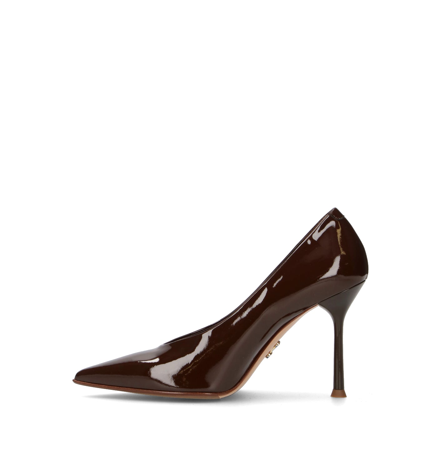 SERGIO LEVANTESI Décolleté donna testa di moro in pelle