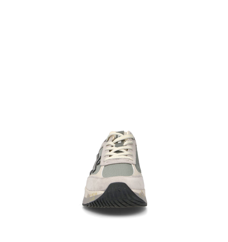 PREMIATA Sneaker uomo grigia in suede