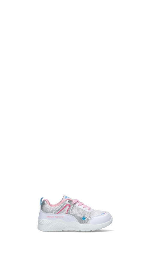 MISS SIXTY Sneaker bimba bianca/argento/rosa