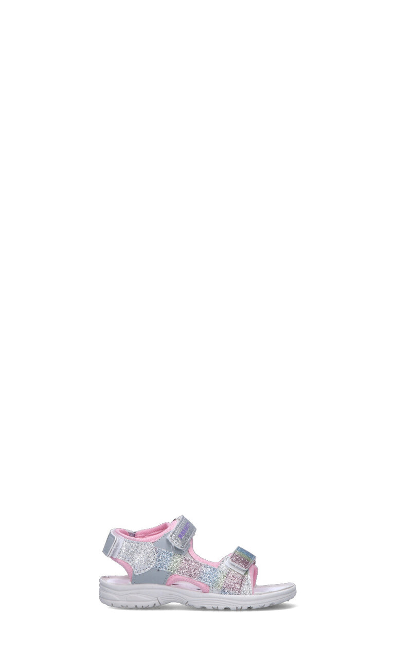 MISS SIXTY Sandalo bimba argento/rosa