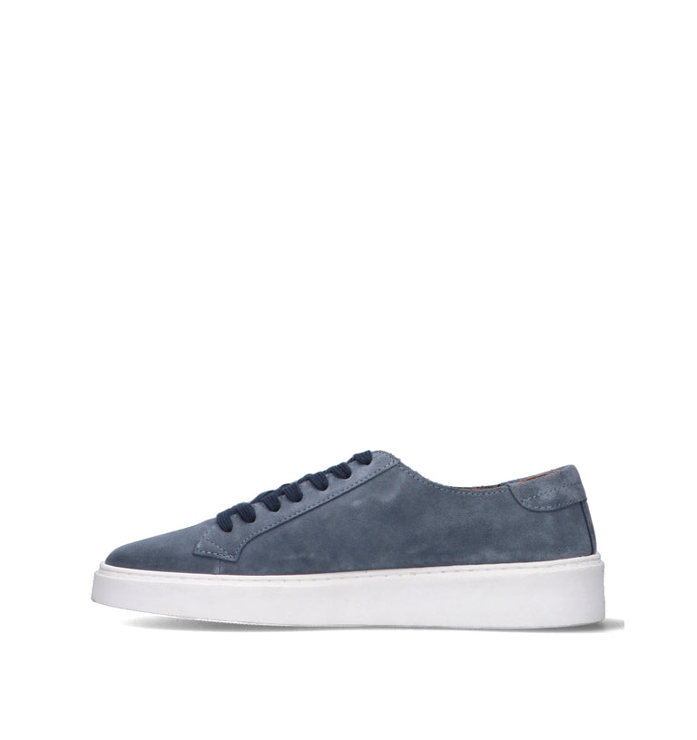 VUEVA Sneaker donna blu in suede