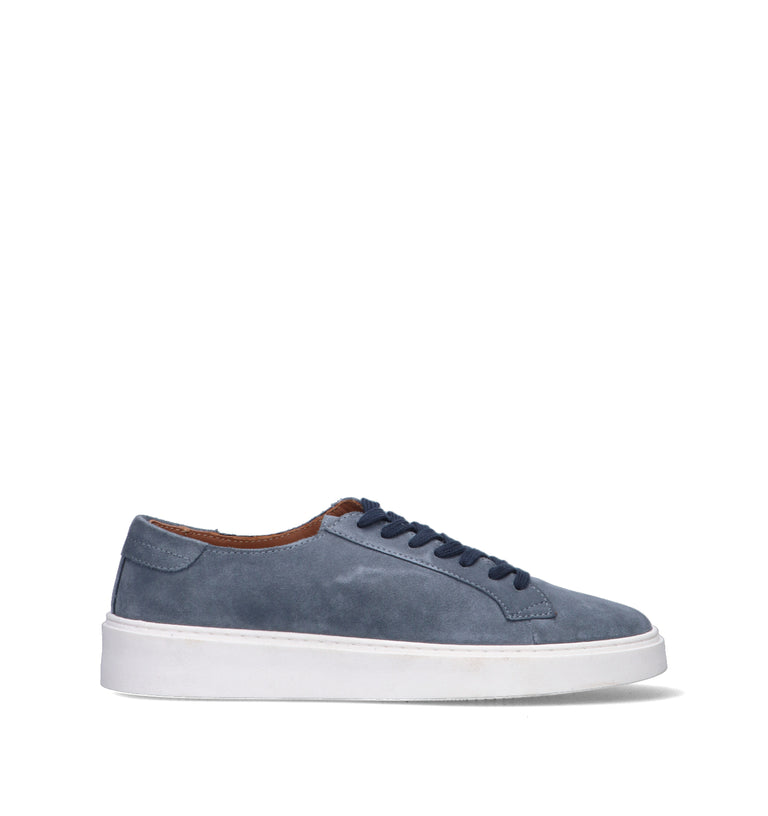 VUEVA Sneaker donna blu in suede