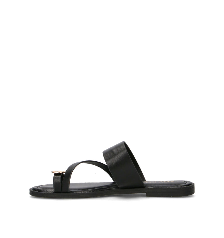 MARINA TORRES Ciabatta donna nera