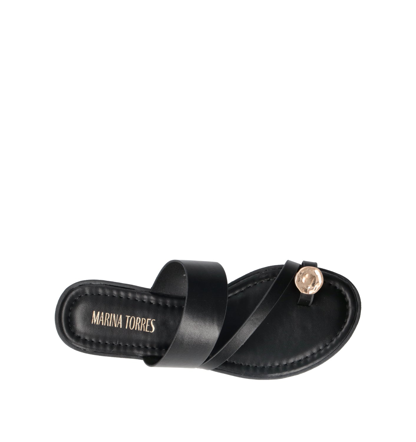 MARINA TORRES Ciabatta donna nera