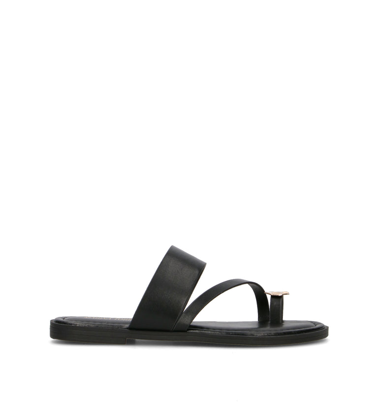 MARINA TORRES Ciabatta donna nera