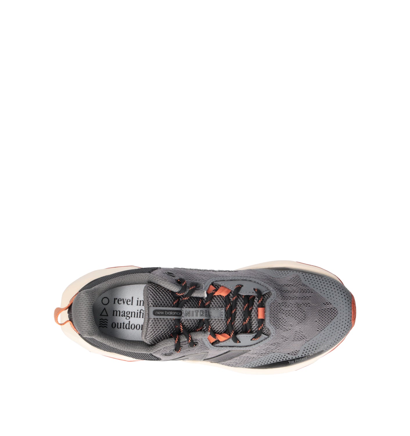 NEW BALANCE NITREL Scarpa running uomo grigia