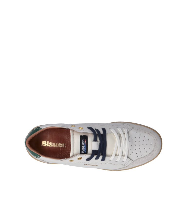 BLAUER Sneaker uomo bianca