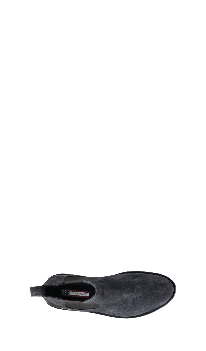U.S. POLO ASSN. Beatle uomo blu in suede