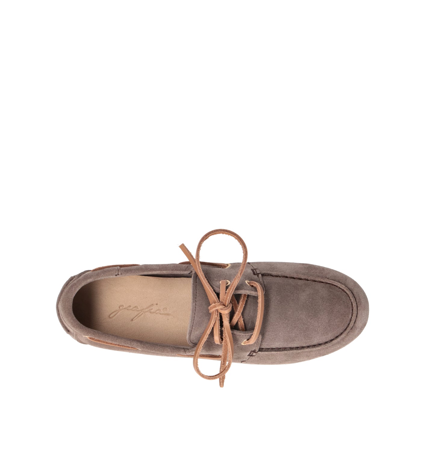 GRAFIA Scarpa barca donna taupe in suede