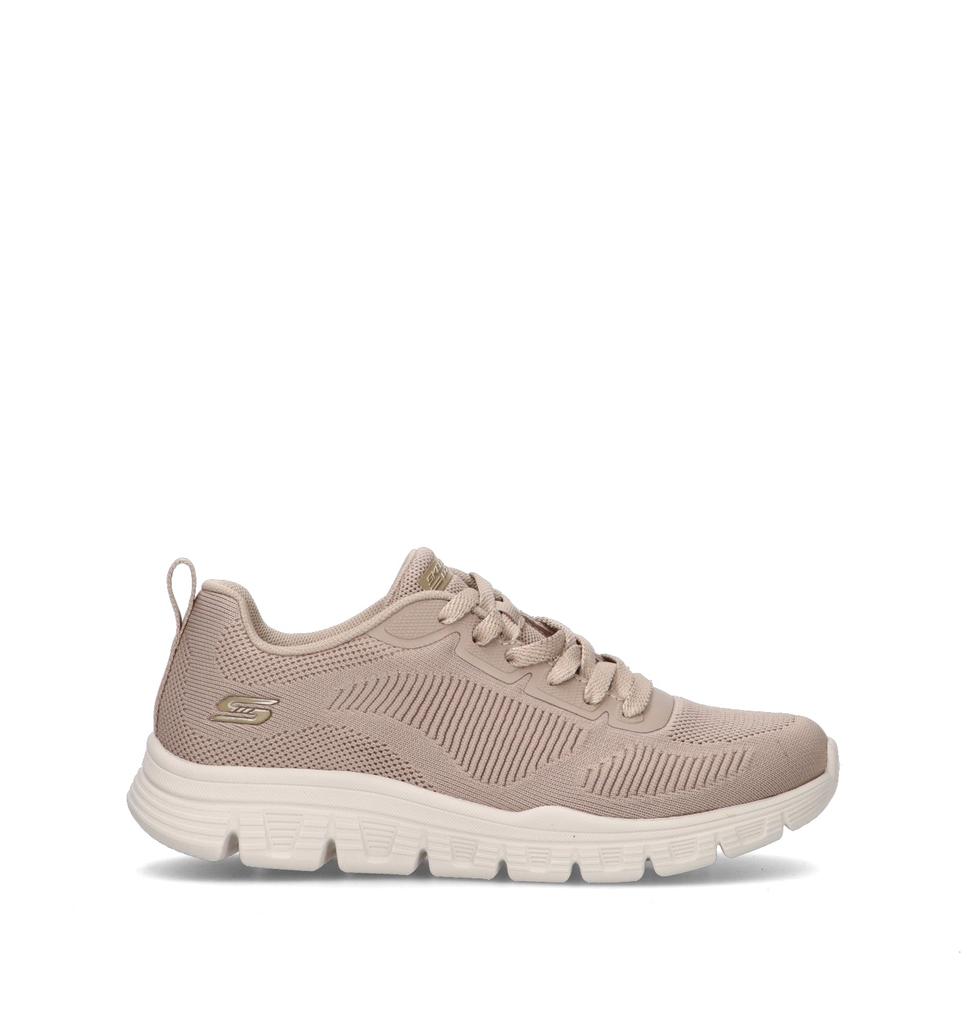 SKECHERS SPORT Sneaker donna taupe