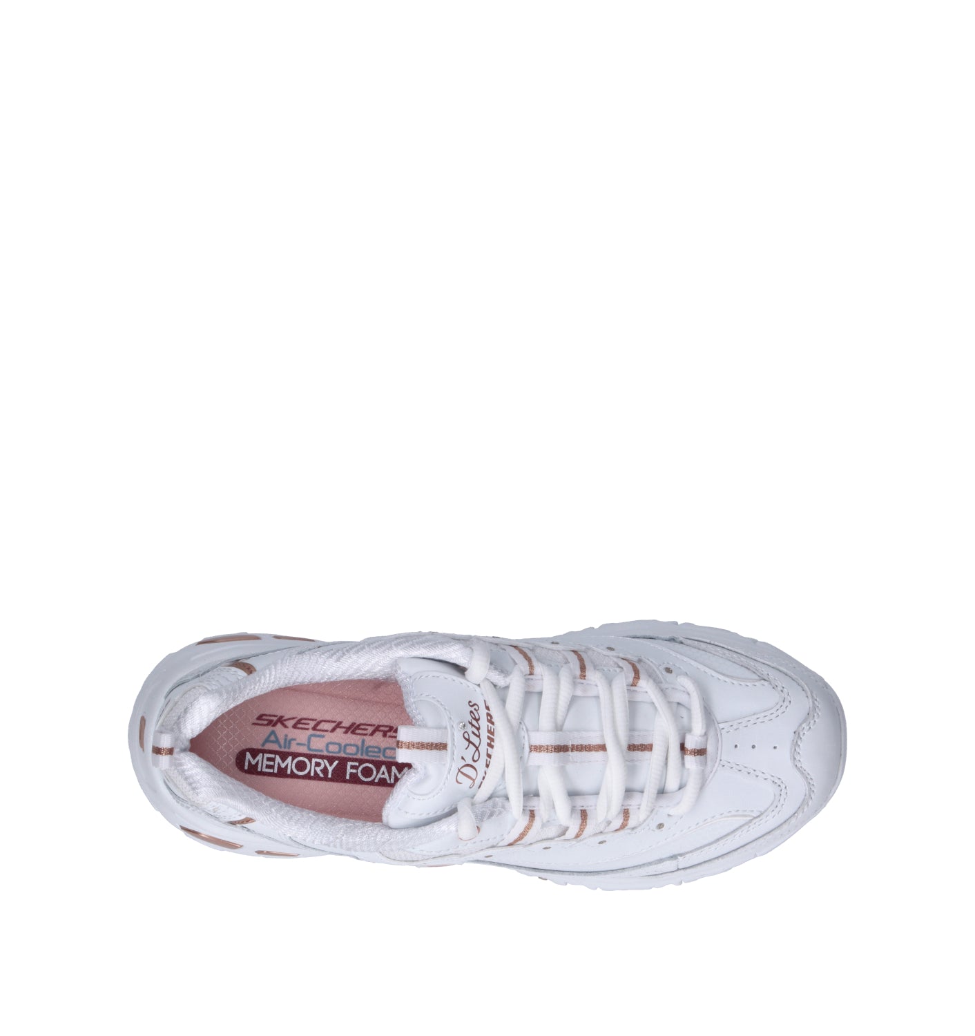 SKECHERS SPORT Sneaker donna bianca