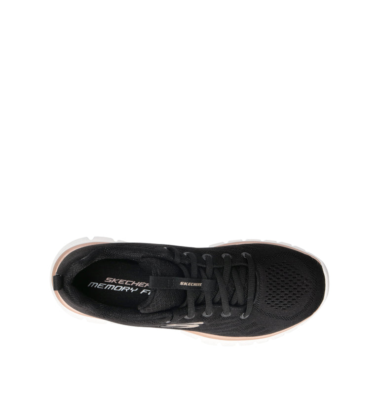 SKECHERS SPORT Sneaker donna nera