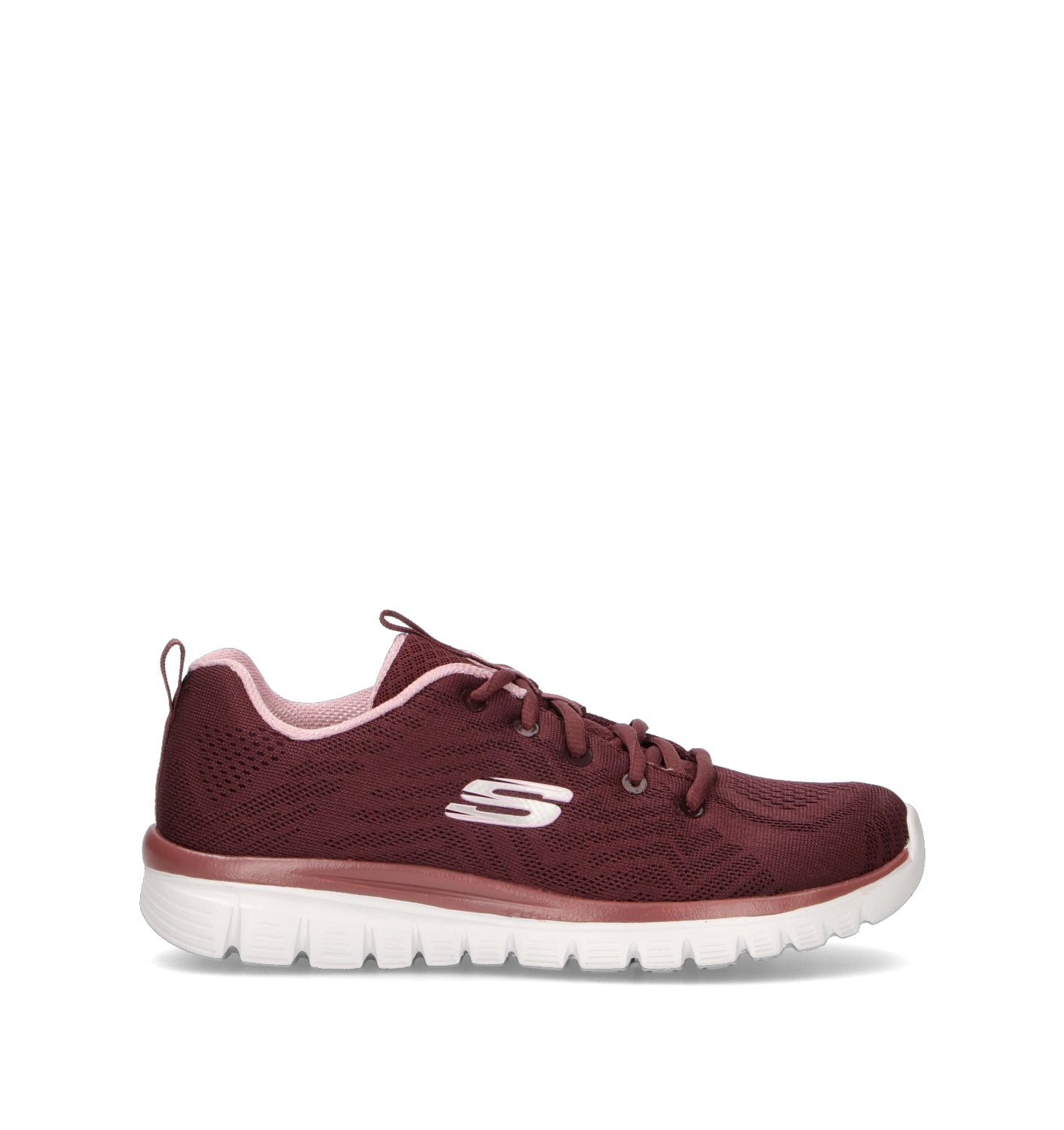 SKECHERS SPORT Sneaker donna bordeaux