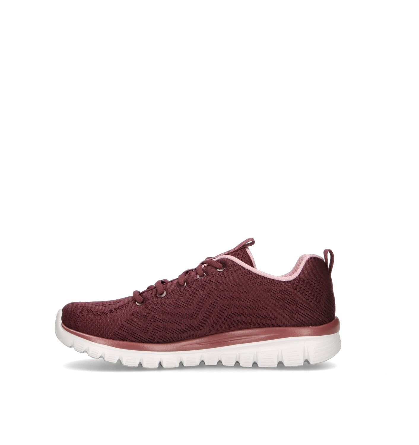 SKECHERS SPORT Sneaker donna bordeaux