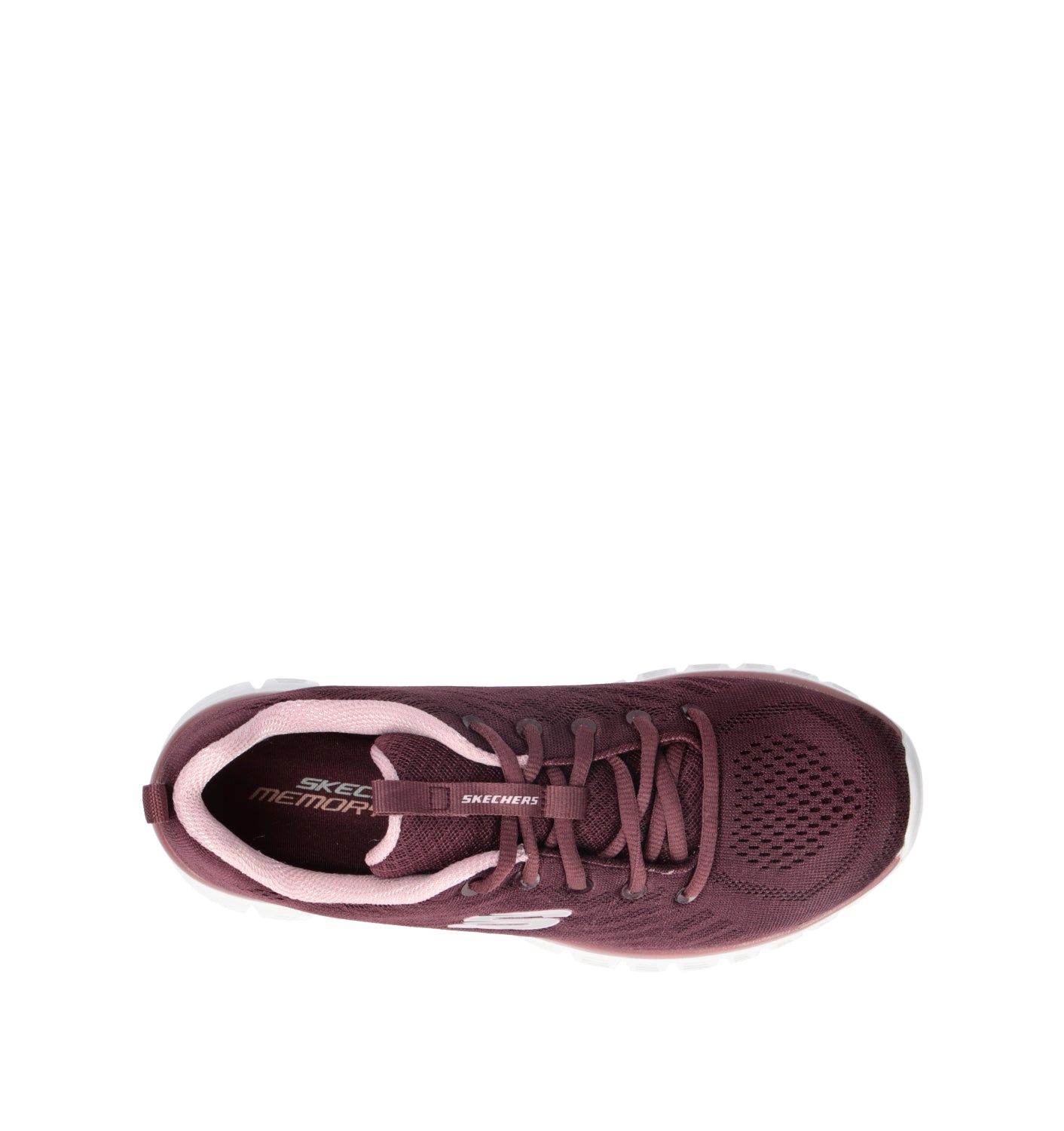 SKECHERS SPORT Sneaker donna bordeaux