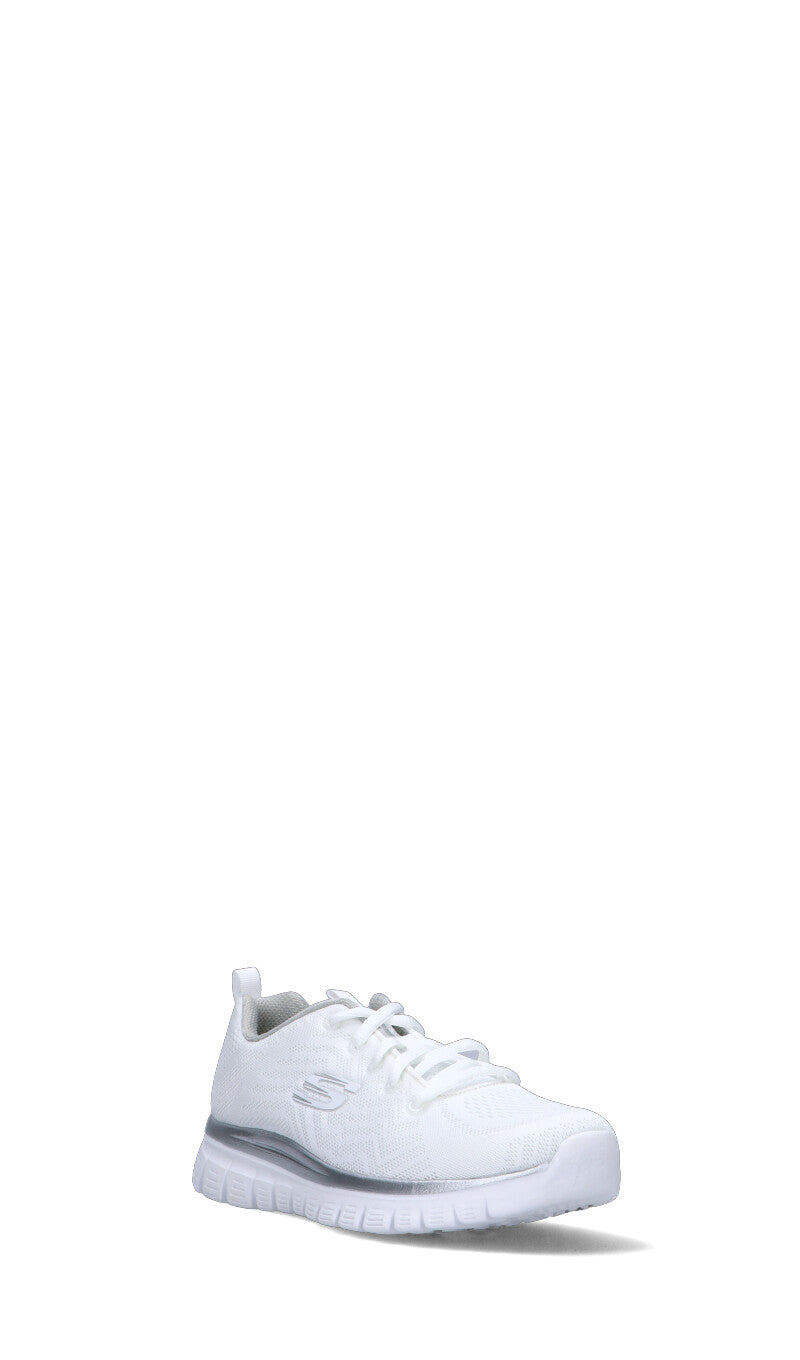 SKECHERS SPORT Sneaker donna bianca