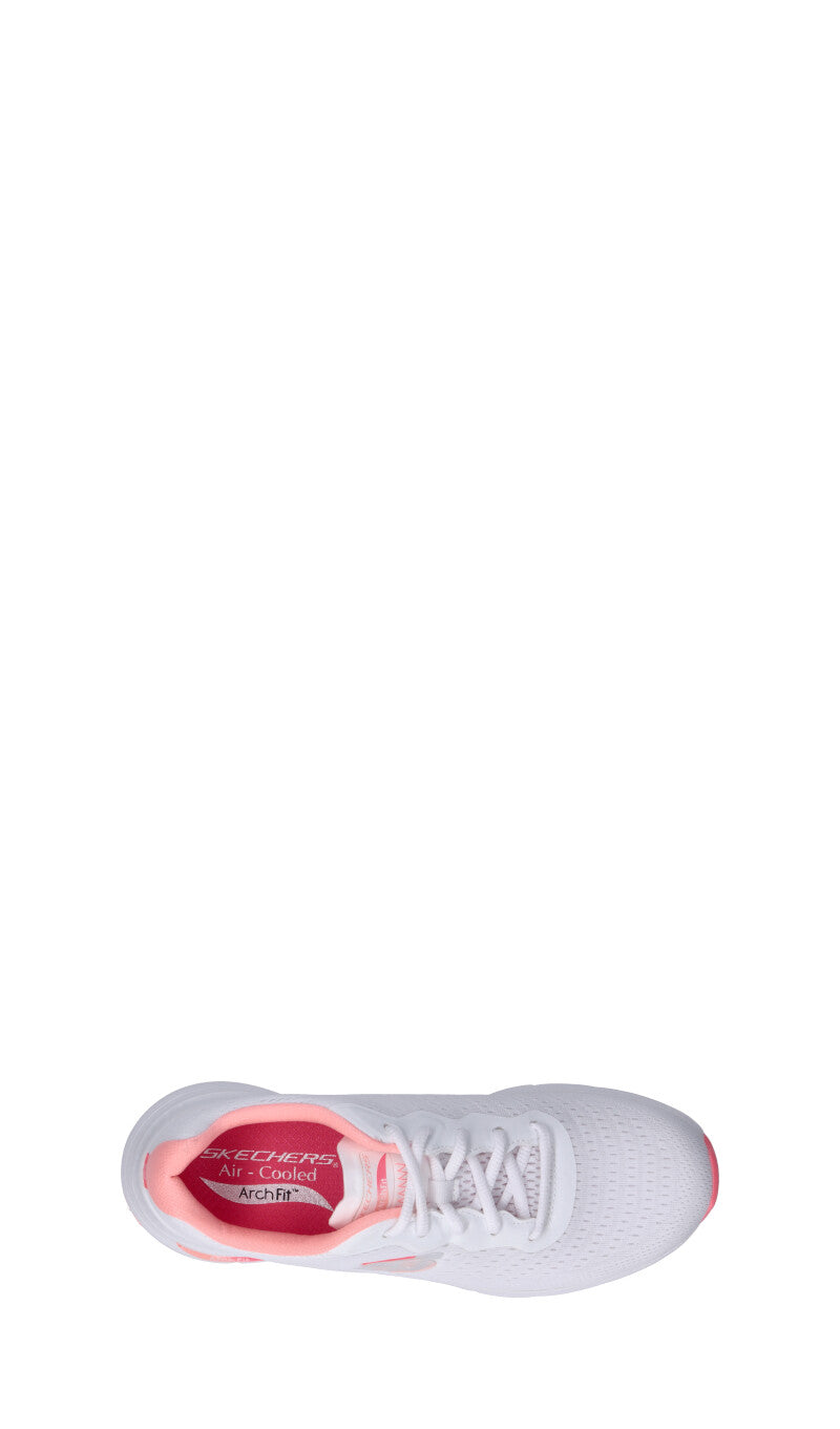 SKECHERS SPORT Sneaker donna bianca/rosa