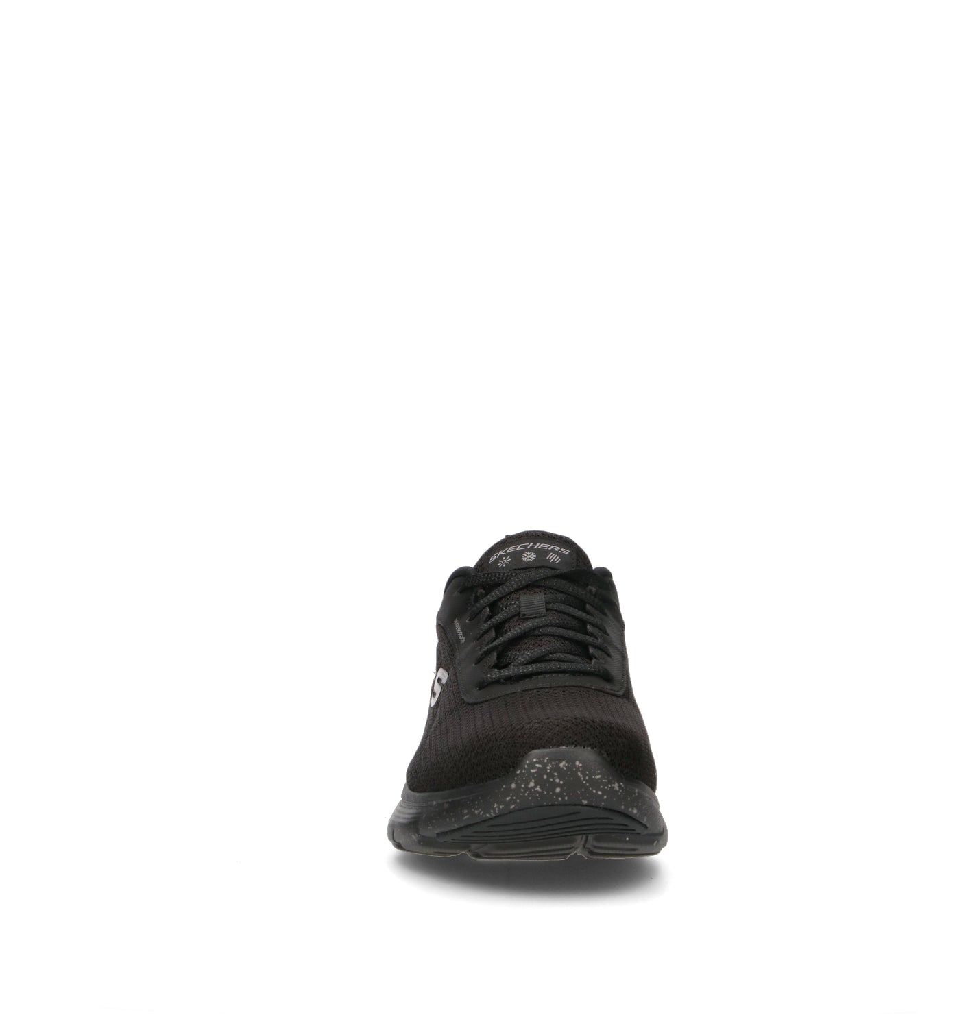 SKECHERS SPORT Sneaker donna nera waterproof