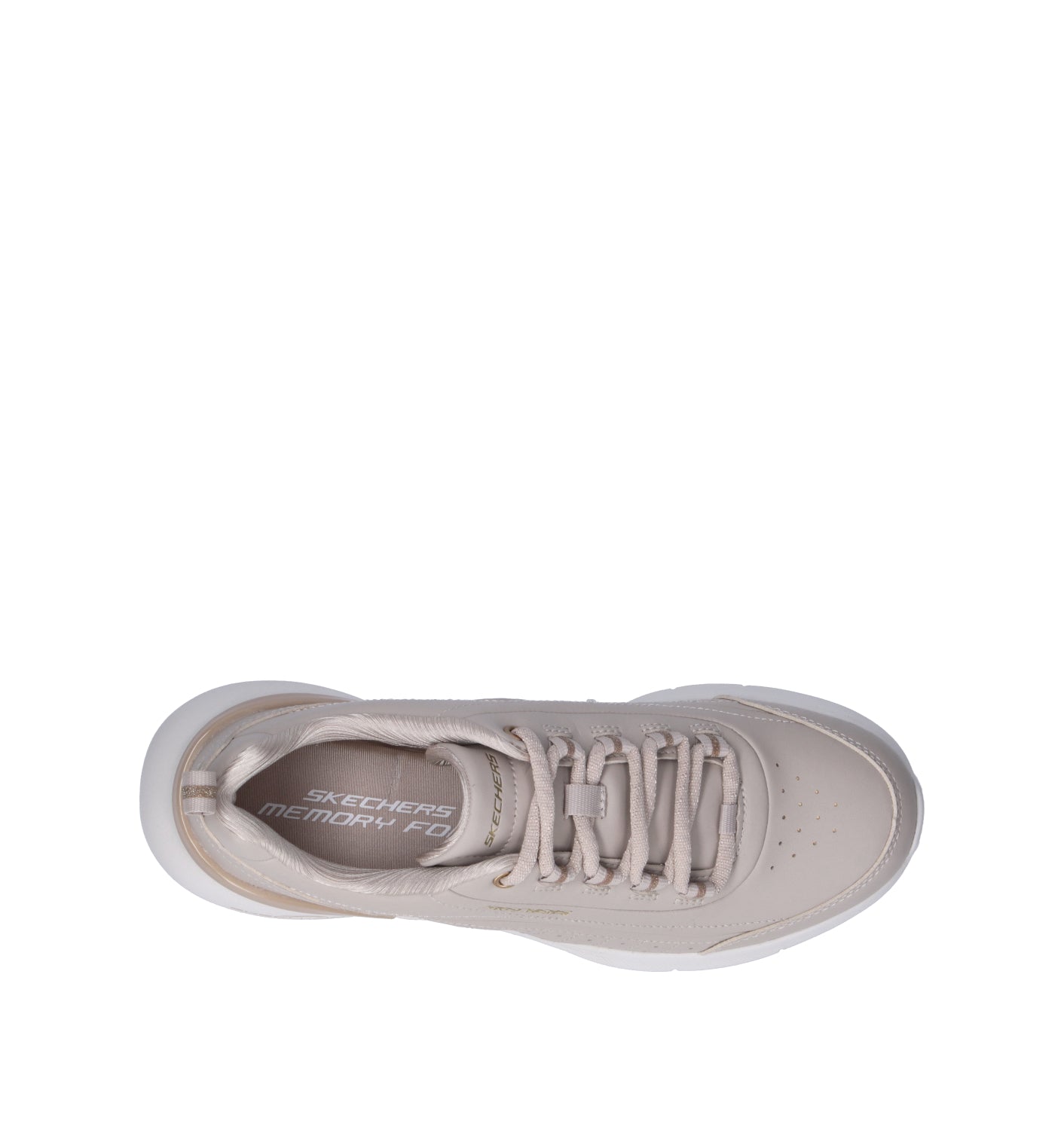 SKECHERS SPORT Sneaker donna beige