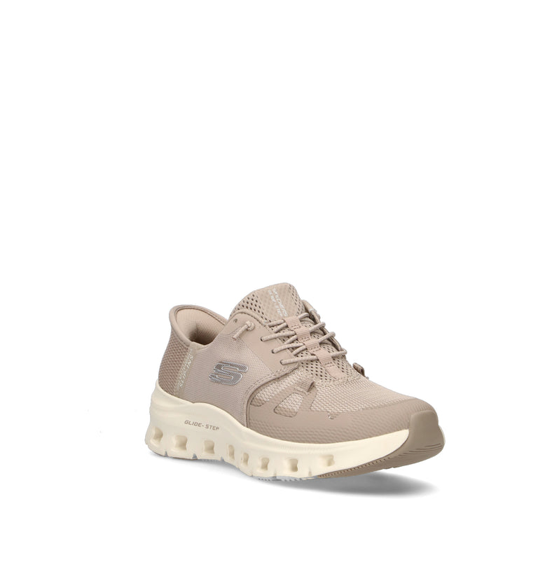 SKECHERS SPORT Sneaker donna taupe